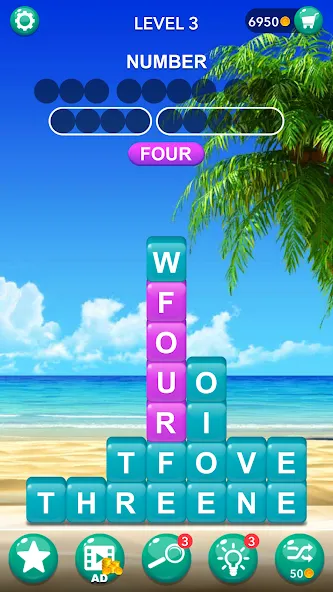Скачать Word Tiles :Hidden Word Search на Android — Безлимитные подсказки и открыты уровни — скриншот 5 Скачать Word Tiles :Hidden Word Search на Android — Безлимитные подсказки и открыты уровни — скриншот 5