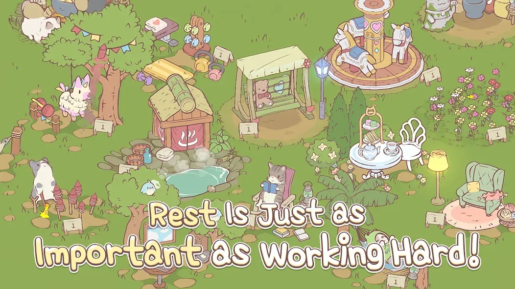 Скачать Cats & Soup - Cute Cat Game — Много денег и ресурсов — скриншот 3