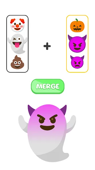 Скачать взломанную Emoji Mix: DIY Mixing — Безлимитные монеты и все эмодзи — скриншот 2 Скачать взломанную Emoji Mix: DIY Mixing — Безлимитные монеты и все эмодзи — скриншот 2