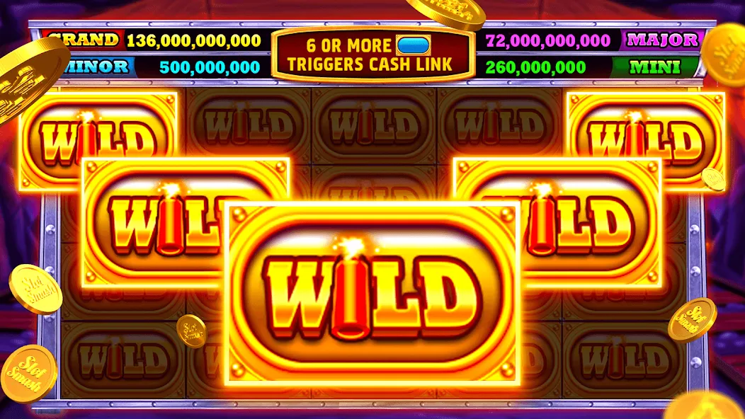 Скачать Slotsmash™ - Casino Slots Game на Андроид — Безлимитные монеты и бонусы — скриншот 3