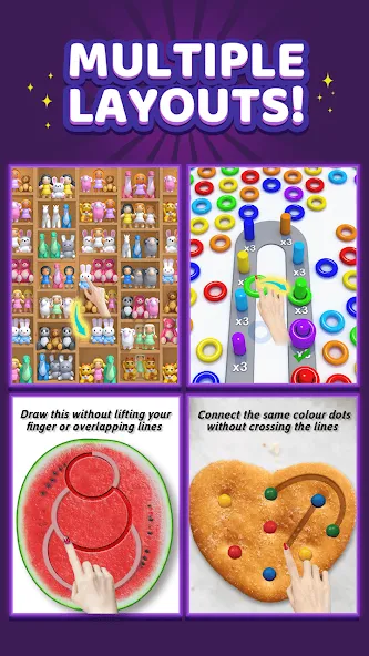 Tile Master 3D® - Triple Match на Андроид — Безлимитные монеты и все уровни — скриншот 3