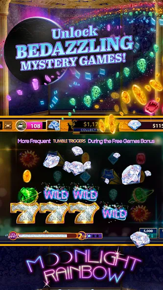 Da Vinci Diamonds Casino – Bes — Мод: Бесконечные монеты и бесплатные вращения — скриншот 4