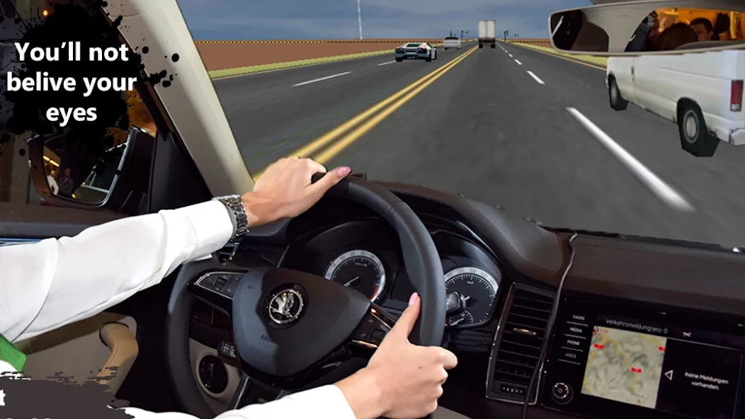 Взлом Highway Traffic Car Racer — Безлимитные деньги и все машины открыты — скриншот 3