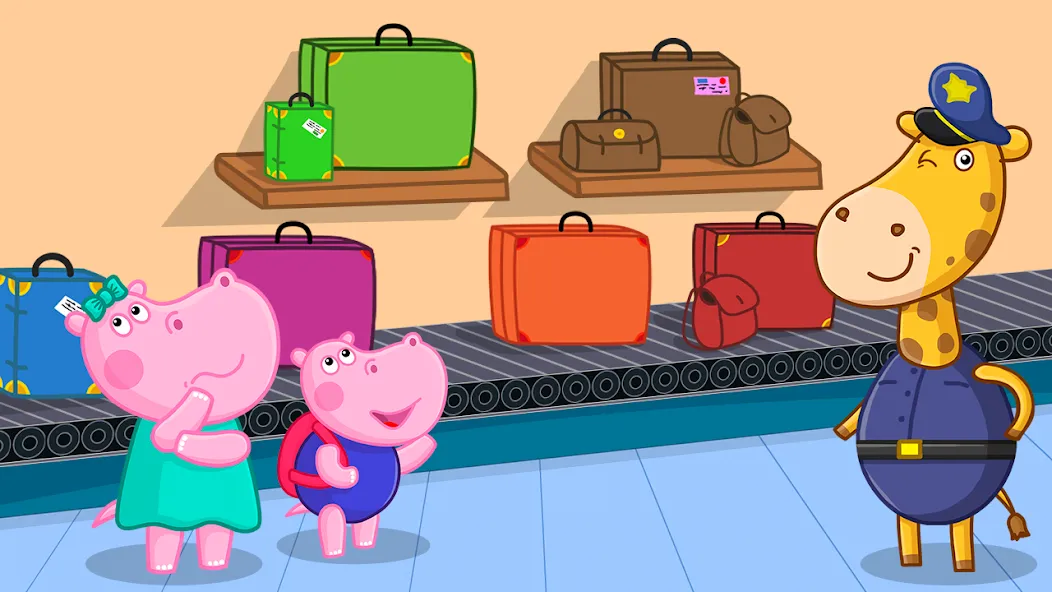 Скачать Hippo: Airport Profession Game — Модификация Все профессии и уровни открыты — скриншот 2 Скачать Hippo: Airport Profession Game — Модификация Все профессии и уровни открыты — скриншот 2