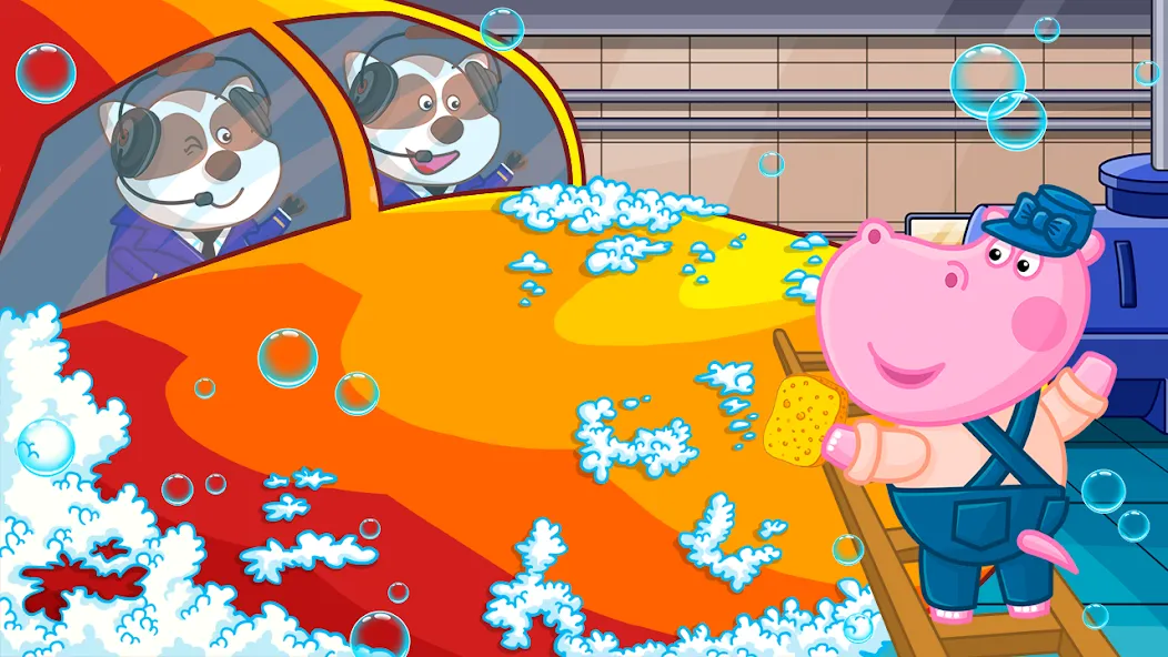 Скачать Hippo: Airport Profession Game — Модификация Все профессии и уровни открыты — скриншот 3 Скачать Hippo: Airport Profession Game — Модификация Все профессии и уровни открыты — скриншот 3