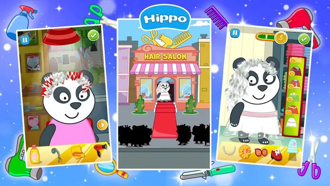 Скачать Hair Salon: Fashion Games — Модификация Безлимитные деньги и все предметы открыты — скриншот 2