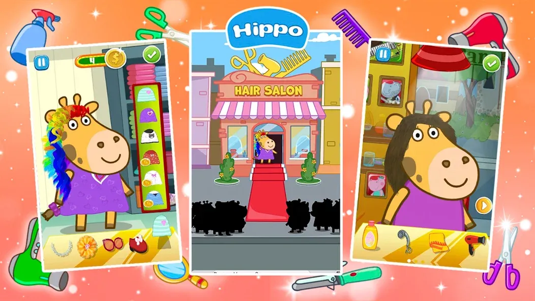 Скачать Hair Salon: Fashion Games — Модификация Безлимитные деньги и все предметы открыты — скриншот 5