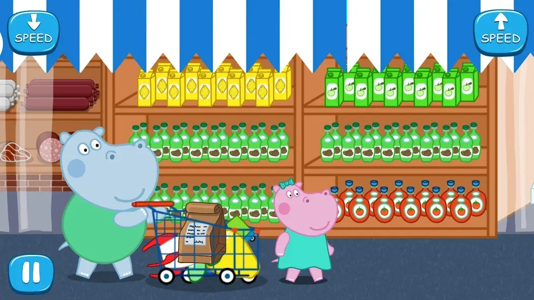 Взлом Kids Supermarket: Shopping — Безлимитные монеты и все товары доступны — скриншот 5