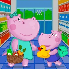 Взлом Kids Supermarket: Shopping — Безлимитные монеты и все товары доступны