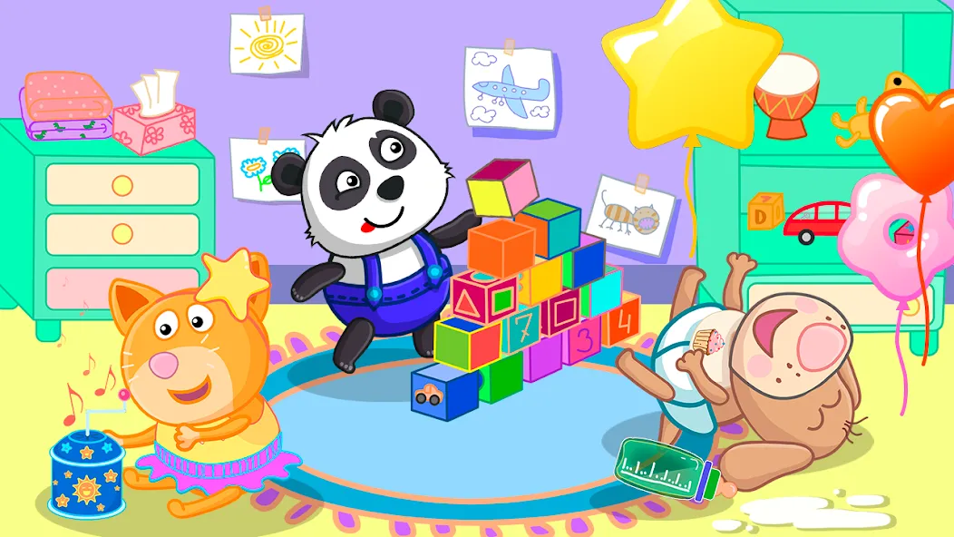 Скачать Baby Care Game MOD APK — Безлимитные деньги и ресурсы — скриншот 1