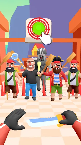 Hit Master 3D - Knife Assassin (Мод Безлимитные ножи и открыты уровни) — скриншот 3 Hit Master 3D - Knife Assassin (Мод Безлимитные ножи и открыты уровни) — скриншот 3