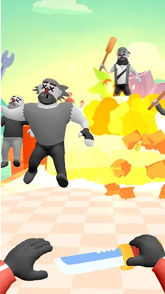 Hit Master 3D - Knife Assassin (Мод Безлимитные ножи и открыты уровни) — скриншот 5 Hit Master 3D - Knife Assassin (Мод Безлимитные ножи и открыты уровни) — скриншот 5