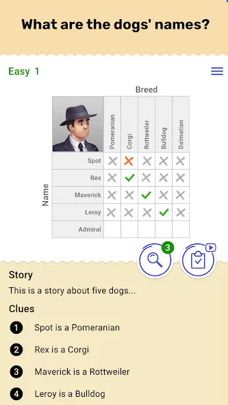 Скачать Cross Logic: Smart Puzzle Game — Подсказки доступны без ограничений — скриншот 1