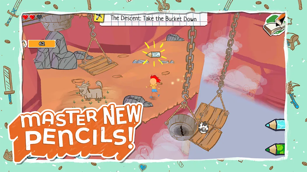 Скачать Draw a Stickman: EPIC 3 (Мод: Безлимитные подсказки и открыты все уровни) на Андроид — скриншот 3