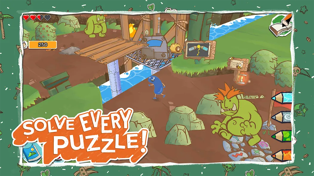 Скачать Draw a Stickman: EPIC 3 (Мод: Безлимитные подсказки и открыты все уровни) на Андроид — скриншот 4