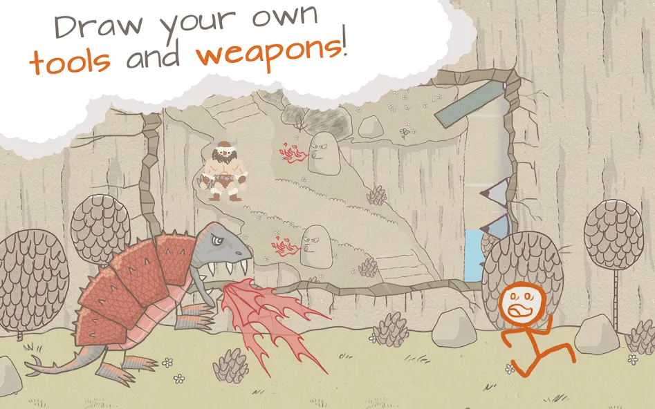 Скачать Draw a Stickman: EPIC Free на телефон — Безлимитные подсказки и открыты все уровни — скриншот 4