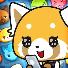 Скачать Aggretsuko : Match 3 Puzzle MOD APK — Безлимитные монеты и жизни