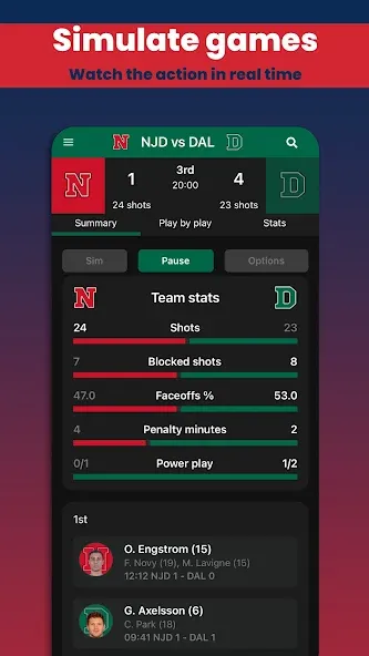 Скачать Hockey Legacy Manager 23 (Мод: Безлимитные деньги и все функции открыты) на Андроид — скриншот 2