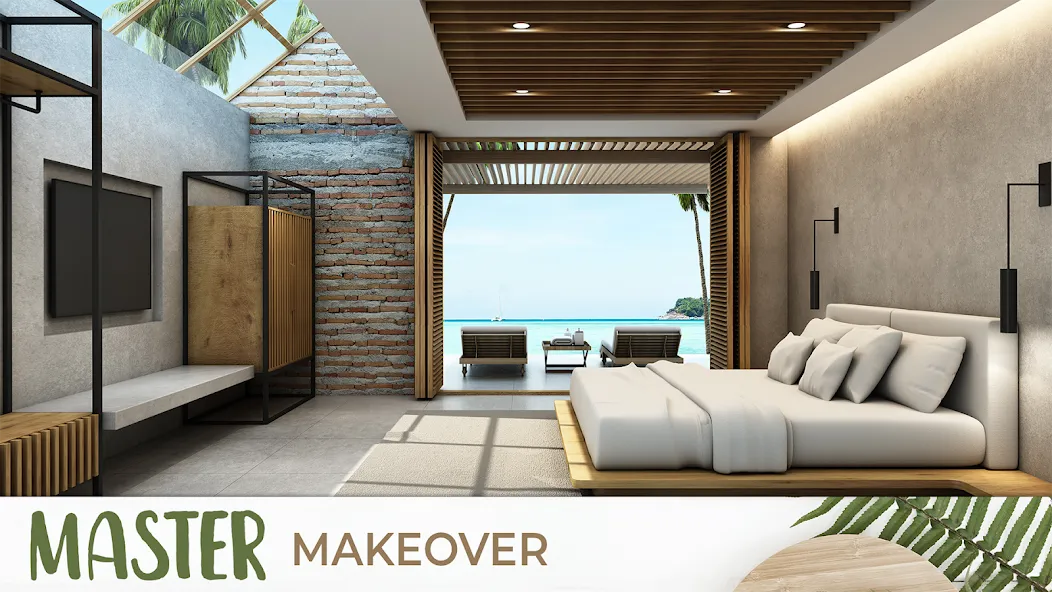 Скачать My Home Makeover Design: Games MOD APK — Безлимитные деньги и всё открыто — скриншот 2