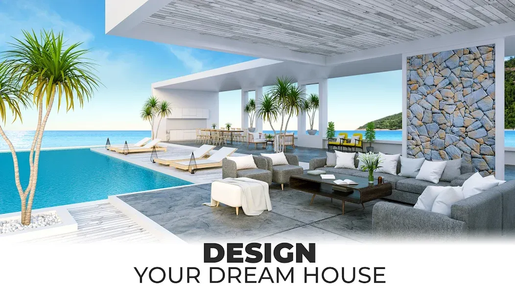Скачать My Home Makeover: House Design — Модификация Безлимитные деньги и все предметы открыты — скриншот 1