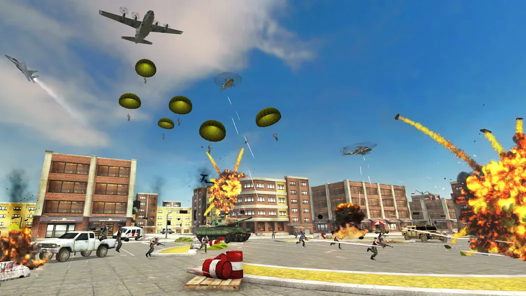 World War: Fight For Freedom — Безлимитные ресурсы и оружие — скриншот 5
