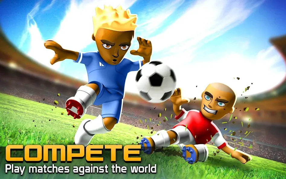 Скачать BIG WIN Soccer: World Football на телефон — Безлимитные деньги и игроков много — скриншот 1