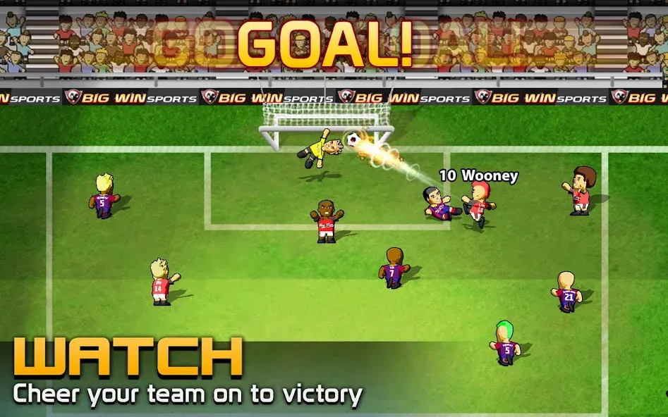 Скачать BIG WIN Soccer: World Football на телефон — Безлимитные деньги и игроков много — скриншот 3