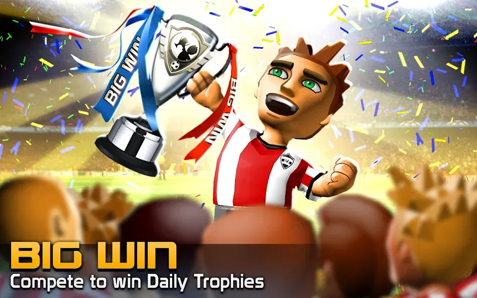 Скачать BIG WIN Soccer: World Football на телефон — Безлимитные деньги и игроков много — скриншот 4