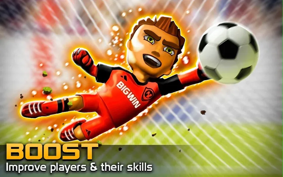 Скачать BIG WIN Soccer: World Football на телефон — Безлимитные деньги и игроков много — скриншот 5