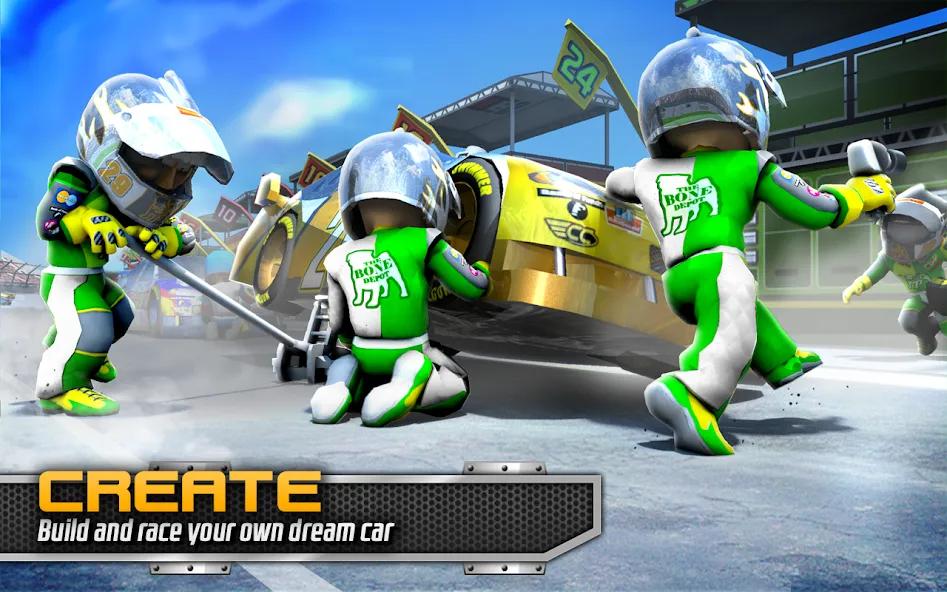 BIG WIN Racing — Много денег и все машины — скриншот 1