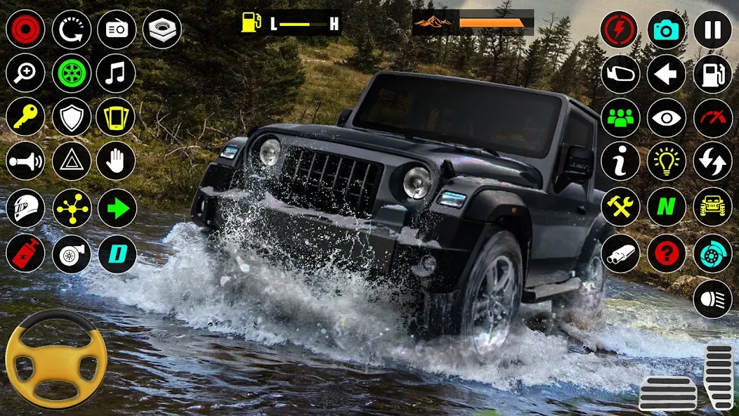 Offroad SUV: 4x4 Driving Game. на Андроид — Мод Безлимитные деньги и открыты все уровни — скриншот 1