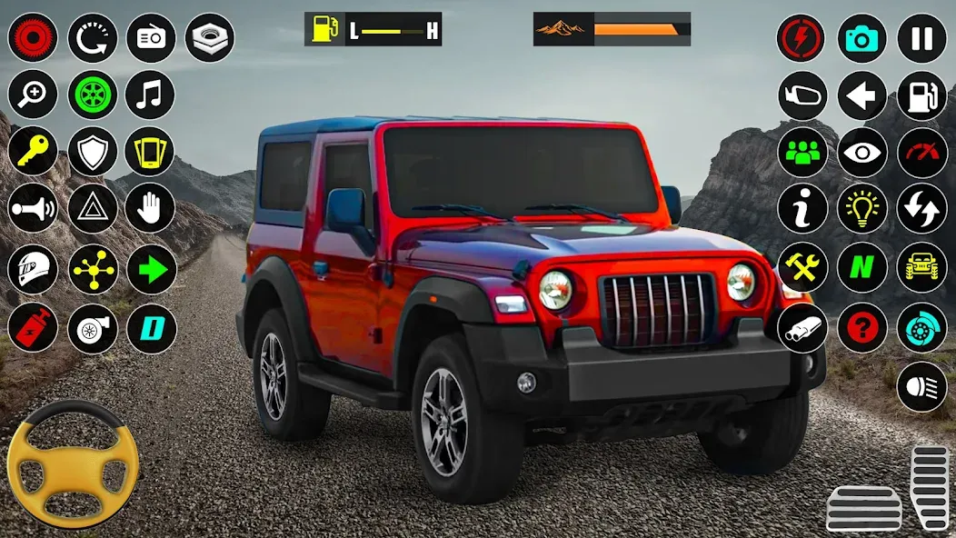 Offroad SUV: 4x4 Driving Game. на Андроид — Мод Безлимитные деньги и открыты все уровни — скриншот 2