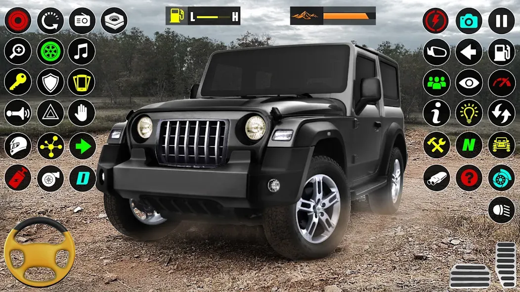 Offroad SUV: 4x4 Driving Game. на Андроид — Мод Безлимитные деньги и открыты все уровни — скриншот 3
