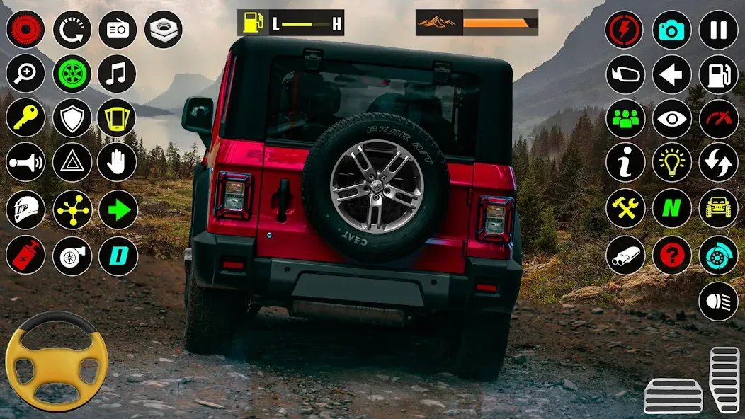 Offroad SUV: 4x4 Driving Game. на Андроид — Мод Безлимитные деньги и открыты все уровни — скриншот 4