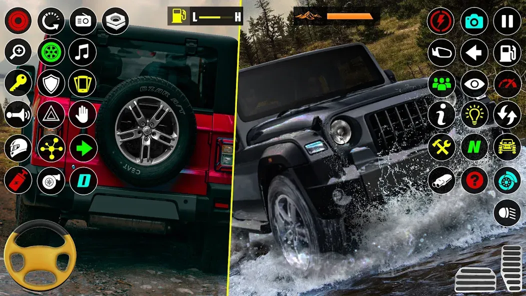 Offroad SUV: 4x4 Driving Game. на Андроид — Мод Безлимитные деньги и открыты все уровни — скриншот 5