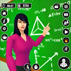 Скачать High School Teacher Life Game на телефон — Много денег и всё открыто