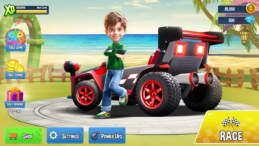 Скачать взломанную Mini Car Racing Game Legends — Безлимитные деньги и все машины открыты — скриншот 4 Скачать взломанную Mini Car Racing Game Legends — Безлимитные деньги и все машины открыты — скриншот 4