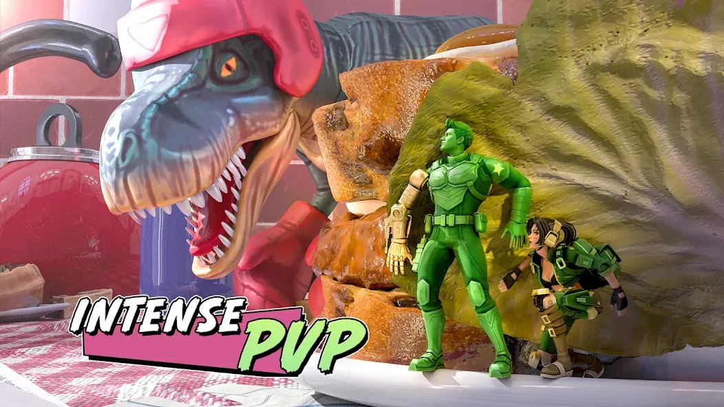 Скачать взлом TOY WARS на Андроид — Безлимитные монеты и оружие — скриншот 3