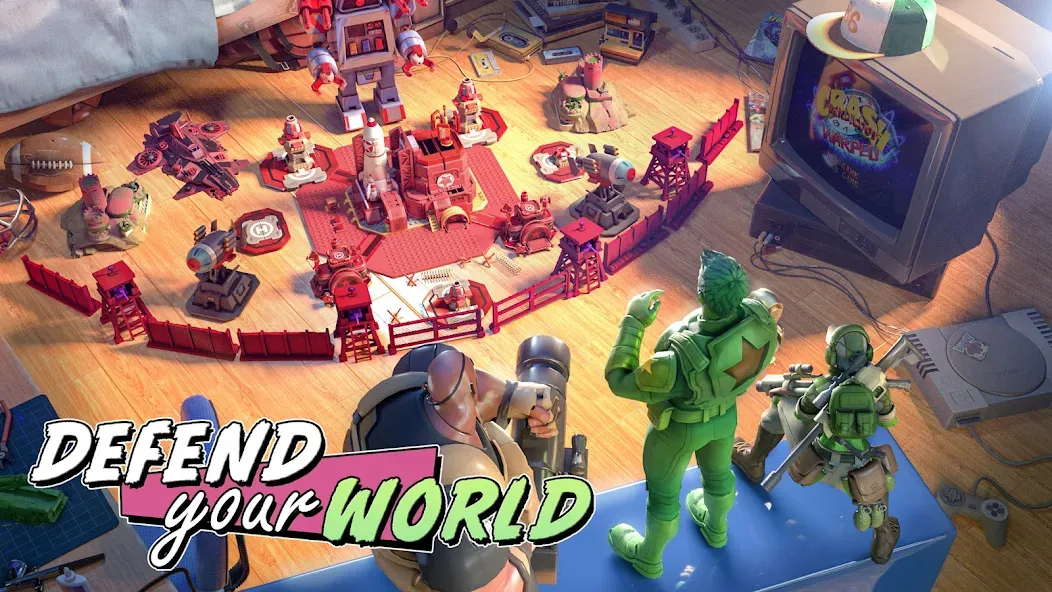 Скачать взлом TOY WARS на Андроид — Безлимитные монеты и оружие — скриншот 4