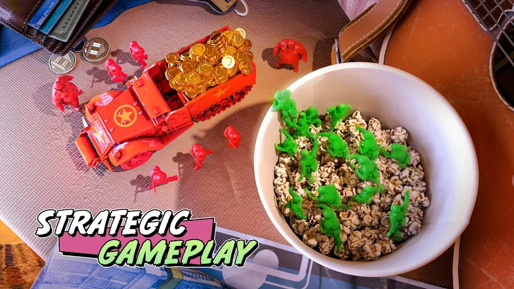 Скачать взлом TOY WARS на Андроид — Безлимитные монеты и оружие — скриншот 5