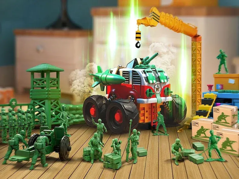 Скачать TOY WARS BETA на Android — Много денег и оружия — скриншот 2