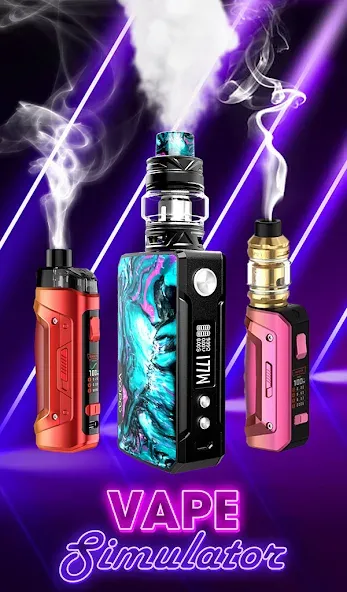 Vape 'N Pod Trick Simulator — Мод: Безлимитные деньги и все устройства открыты — скриншот 2