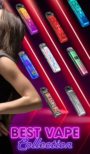 Vape 'N Pod Trick Simulator — Мод: Безлимитные деньги и все устройства открыты — скриншот 4