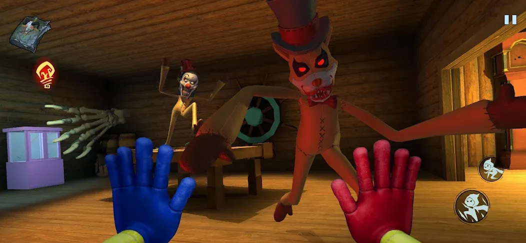 Взлом Scary five nights: Chapter 3 — Безлимитные монеты и все уровни открыты — скриншот 1