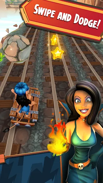 Hugo Troll Race 2: Rail Rush — Безлимитные деньги и жизни — скриншот 2 Hugo Troll Race 2: Rail Rush — Безлимитные деньги и жизни — скриншот 2