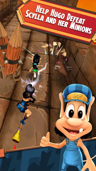 Hugo Troll Race 2: Rail Rush — Безлимитные деньги и жизни — скриншот 3 Hugo Troll Race 2: Rail Rush — Безлимитные деньги и жизни — скриншот 3