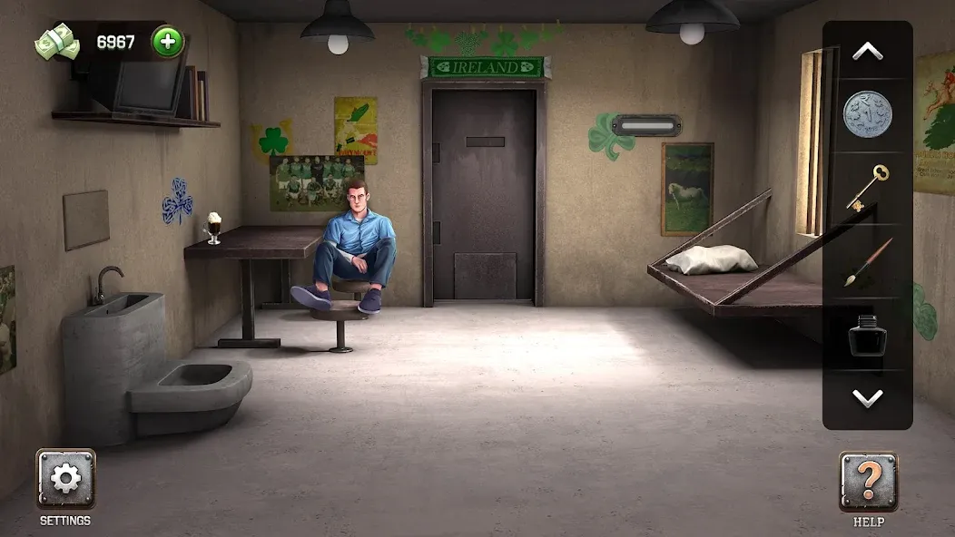 100 Doors - Escape from Prison — Мод: Открыты все двери и уровни — скриншот 1