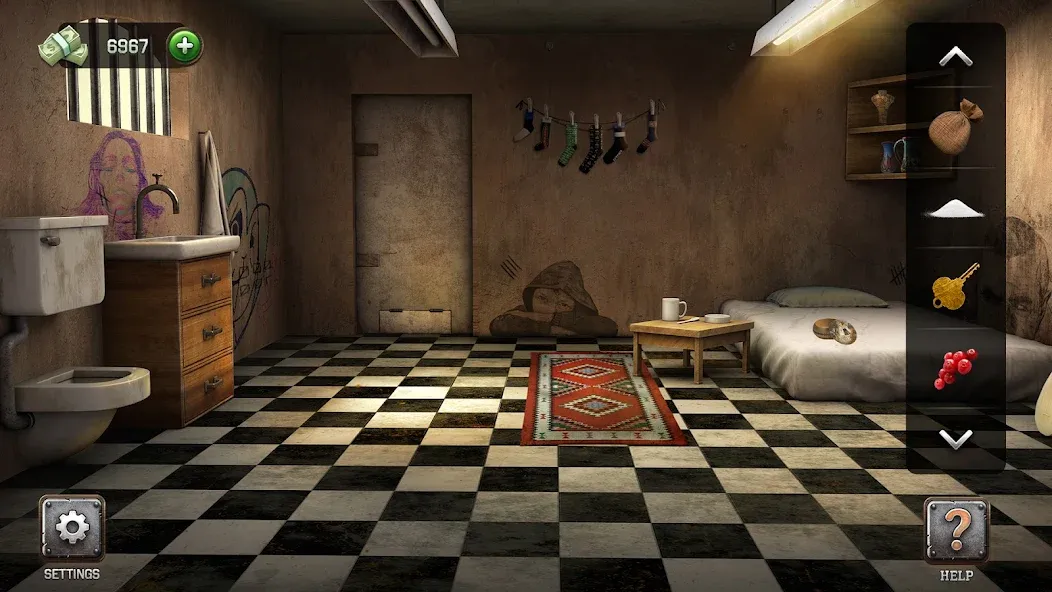 100 Doors - Escape from Prison — Мод: Открыты все двери и уровни — скриншот 5
