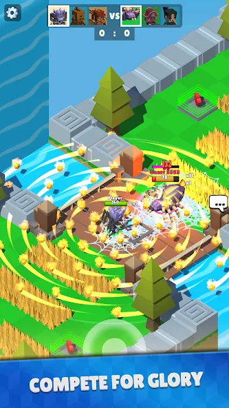 Взломанная Hunt Royale: Action RPG Battle на Андроид — Безлимитные деньги и все герои — скриншот 5