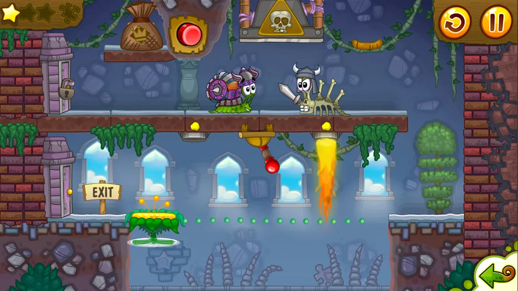 Snail Bob 2 MOD — Безлимитные жизни и все уровни открыты на Андроид — скриншот 5